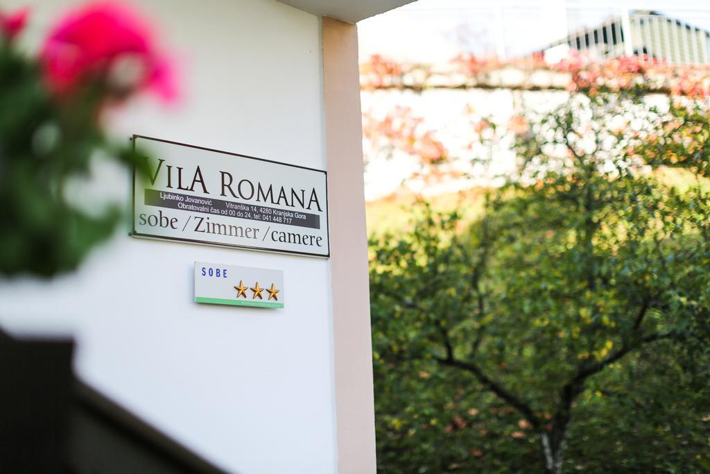 Vila Romana Kranjska Gora Eksteriør billede
